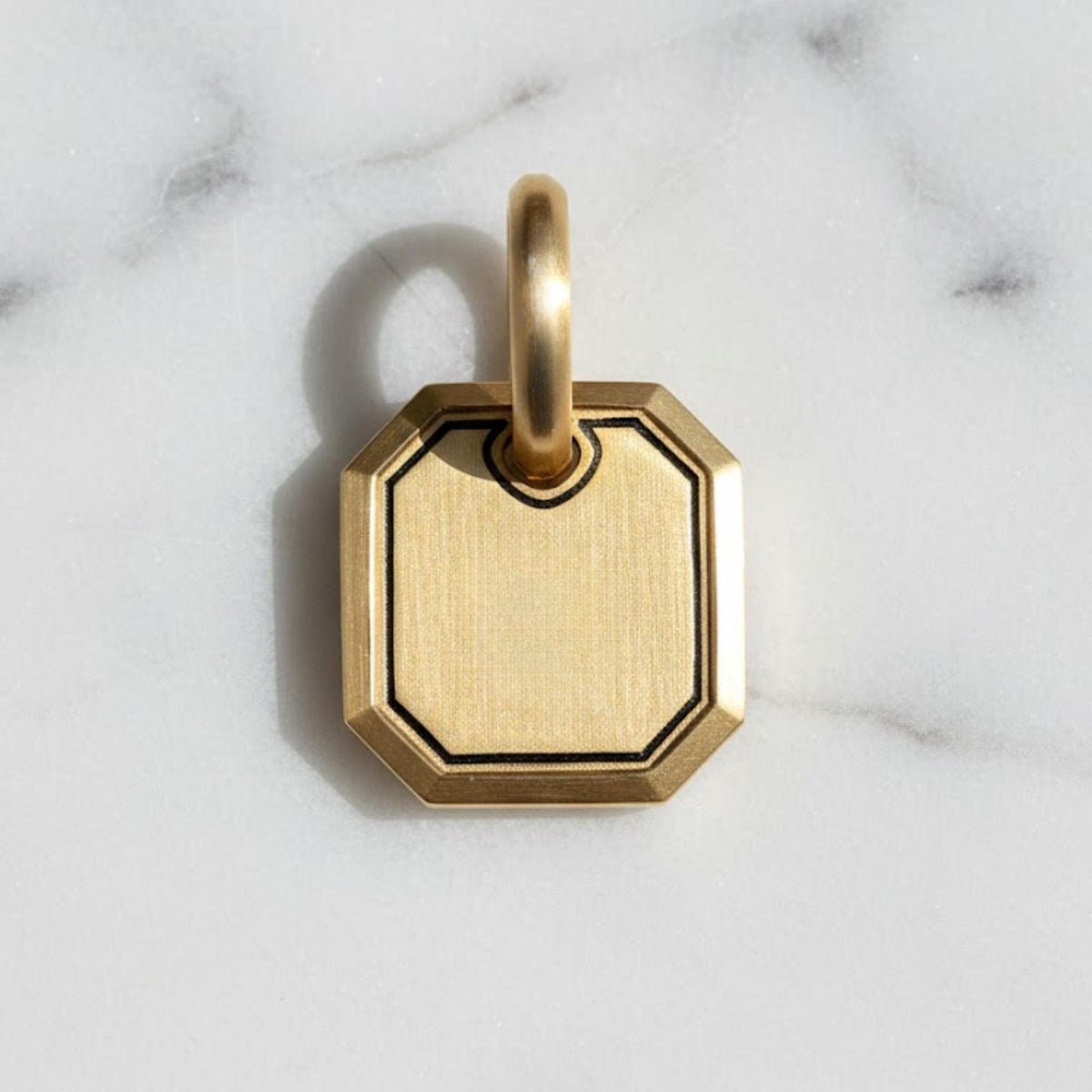 Gold Onyx Pendant Necklace For Men - Mini Onyx Gemstone Necklace - Mens Necklace - Men's Fashion Necklace - Mens Jewellery Gifts UK