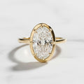 3 CT Oval Cut Moissanite Diamond Ring, 14K Gold Engagement Ring, Promise Ring For Her, Wedding Ring, Anniversary Ring For Women,gold jewelry