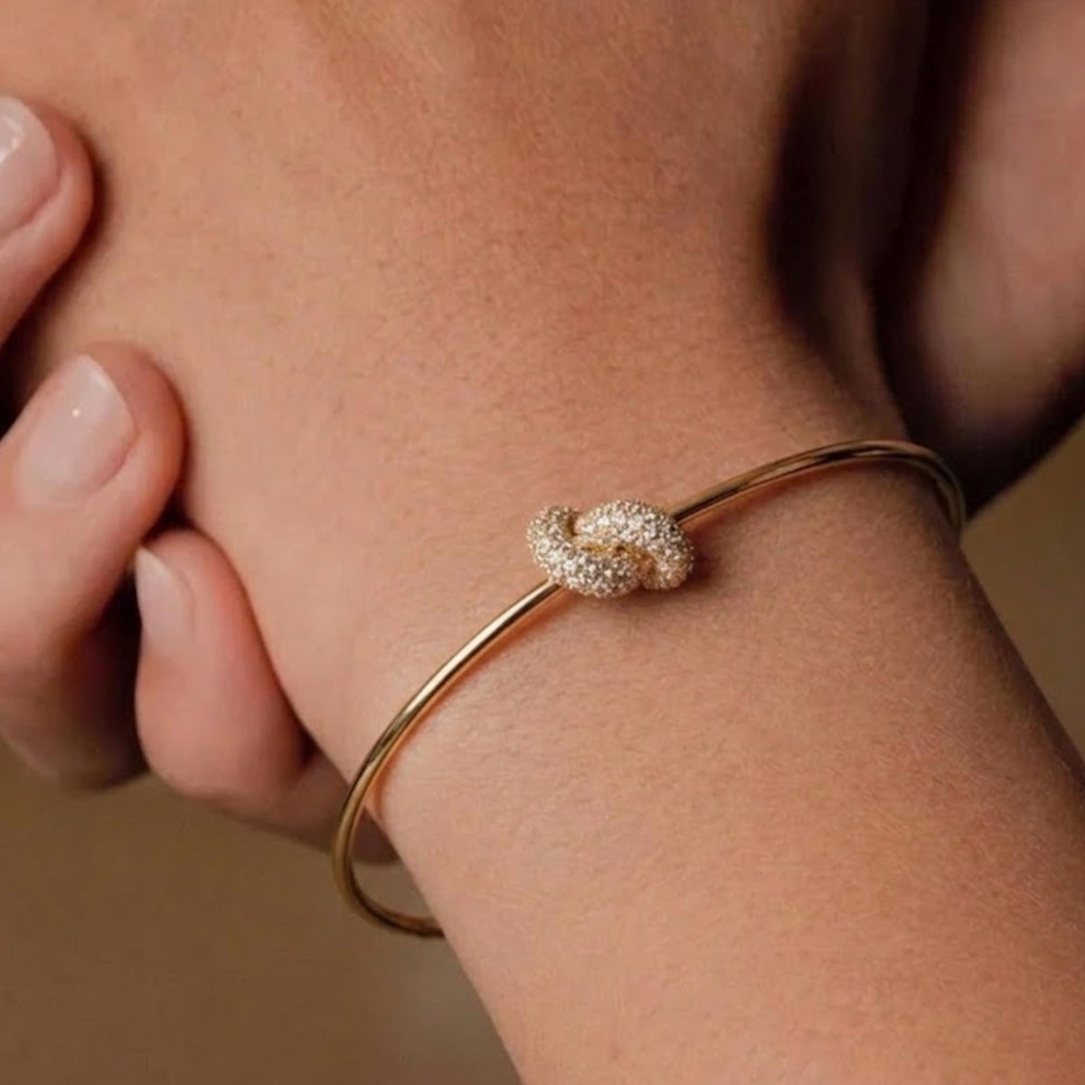Diamond Bangle / 14k Gold plated Stacking Diamond Bangle 0.60CTW / Stackable Layering Diamond Bangle Bracelet / Gift Ideas