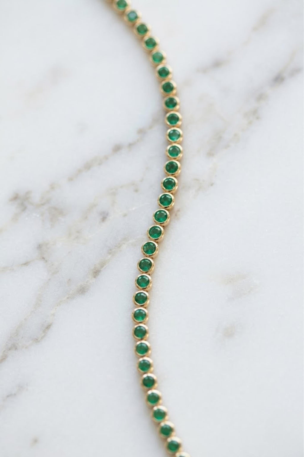 Emerald Tennis Bracelet, Gold Bracelet, Diamond Bracelet Wedding Jewelry Bridal Jewelry Dainty Bracelet Bridesmaid Gift, Gift For Her