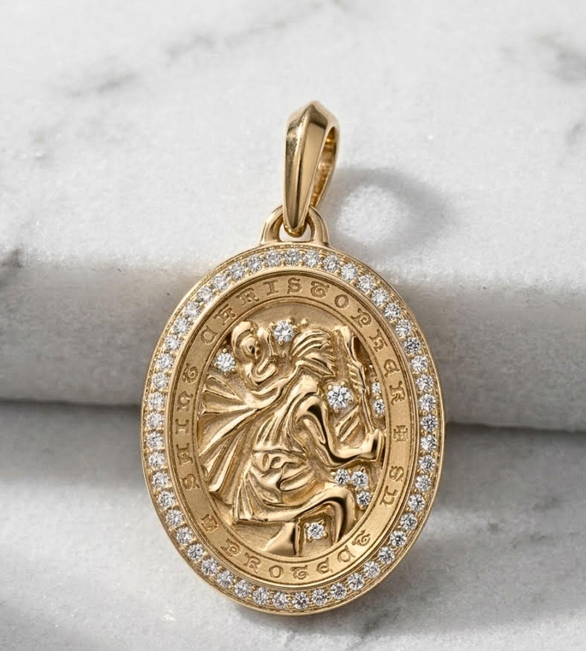 14k Gold St Michael Pendant Saint Michael Medal Man Pendant Man Necklace for Men Pendant for Men Gold Man Necklace Gift Mans Gift For Man
