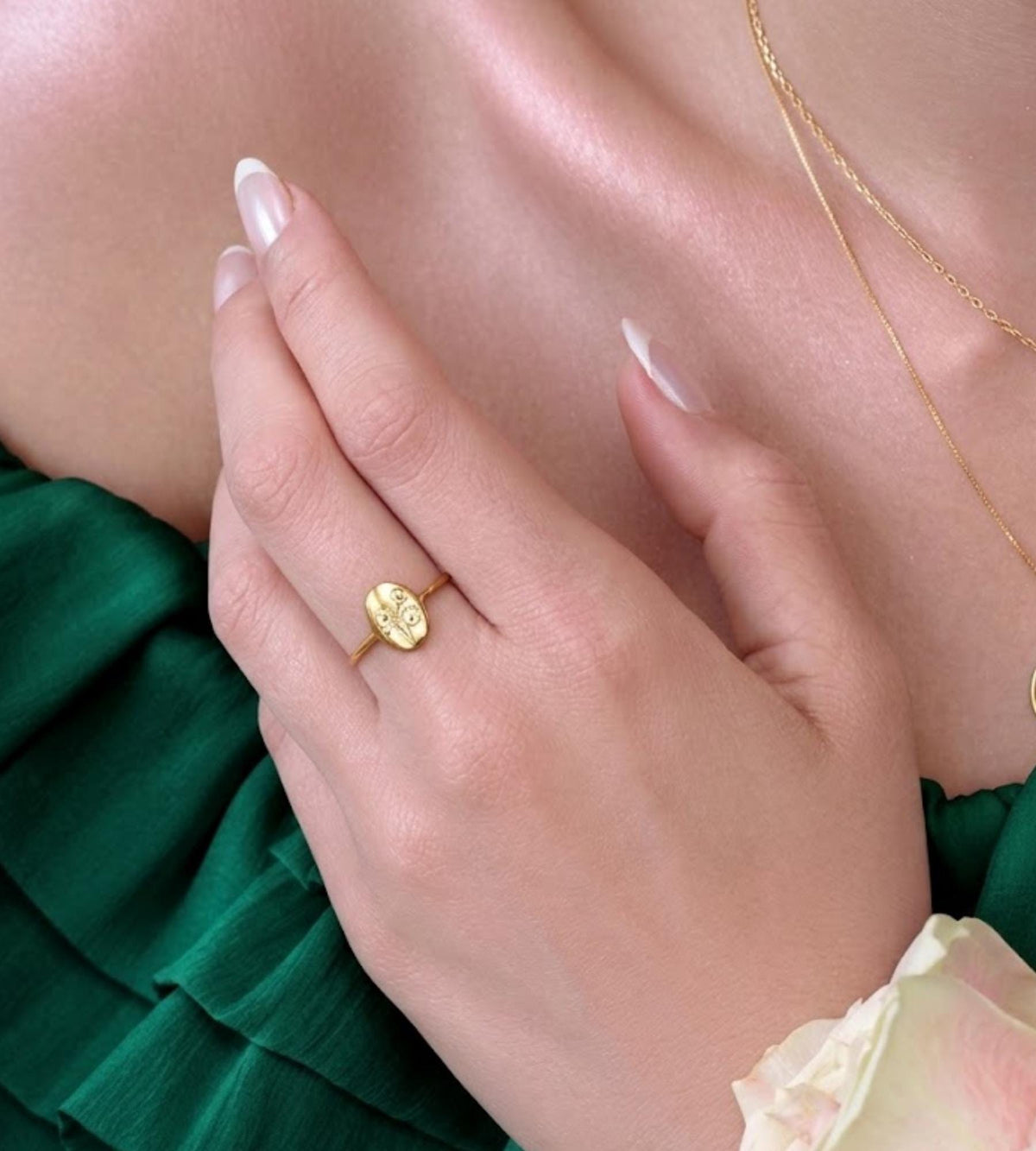 Family Florals Ring | Multiple Birth Flower Jewelry | Mother's Day Giftss | mothers day gifts