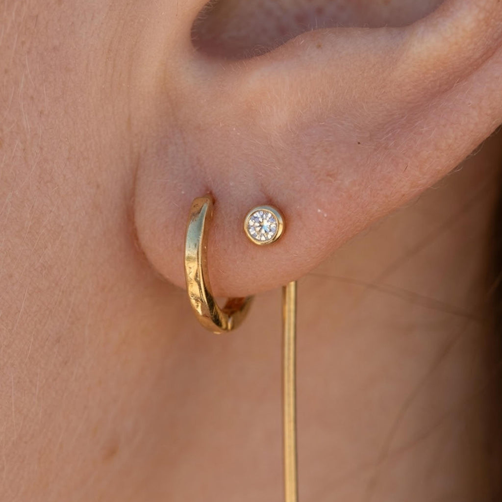 Threader Earrings - Chain Drop Earrings - Chain linear Earrings - Chain Earrings - Minimal Earrings - Linear Drop Earrings - PAMELA EARRINGS