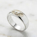 Engraved Stallion Ring, 925 Sterling Silver Horse Signet, Unisex