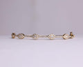 14k Round Moissanite Bangle Bracelet 0.84 ctw, Stackable Moissanite Bracelet, Last Minute Gift, Vintage Bracelet, Gold Bracelet