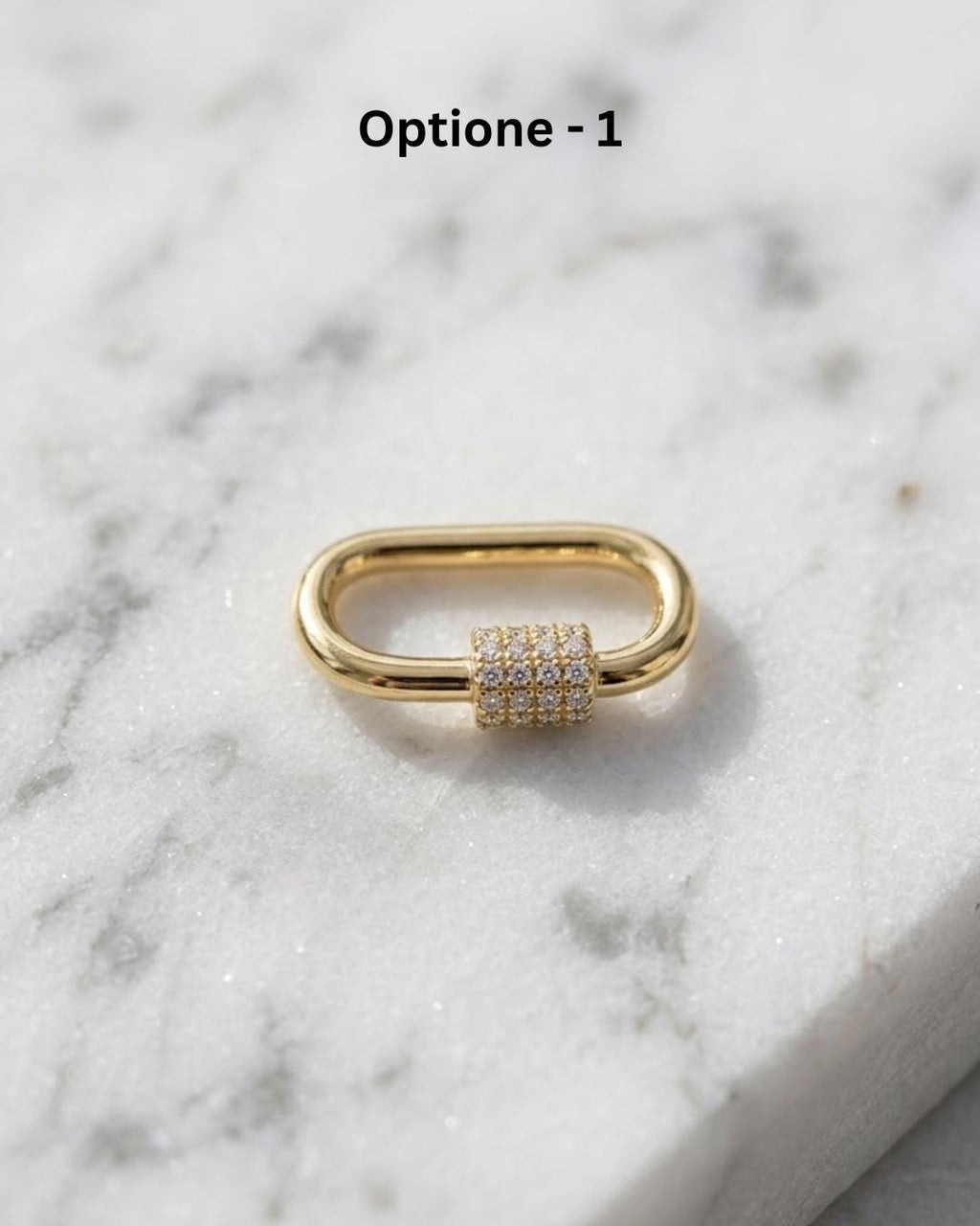 Locking Clasp, Return Clasp, Oval Clasp, Diamond Locking Clasp, Figure 3 Clasp, 14K Solid Gold Spring Clasp, DIY Jewelry Making Findings